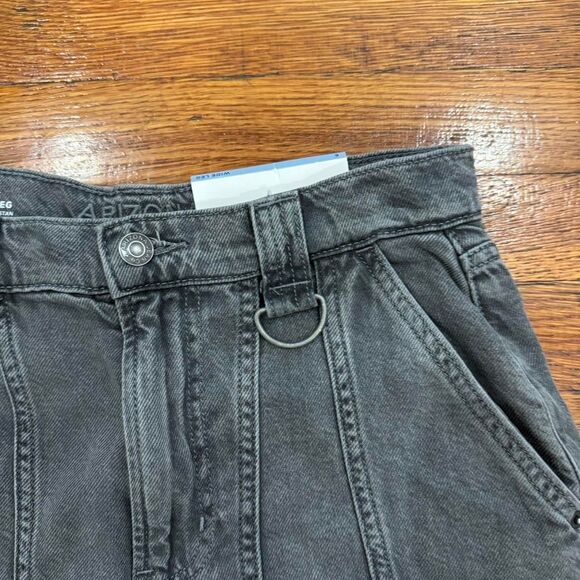Arizona Jean Co Hi-Rise Wide Leg Grey Jeans Size 6 - Picture 3 of 8
